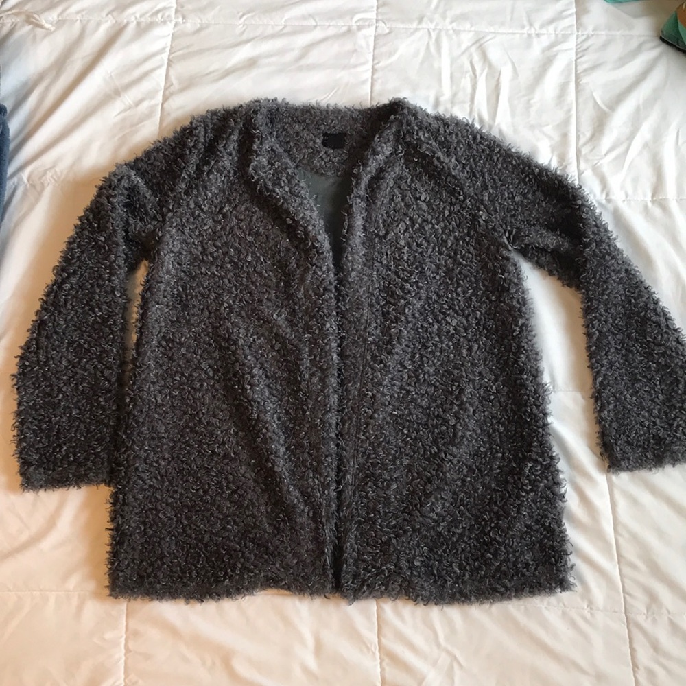 Teddy coat cardigan